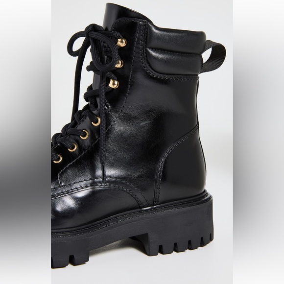 LAST Camesha Combat Boot (Leather) - Picture 3 of 15